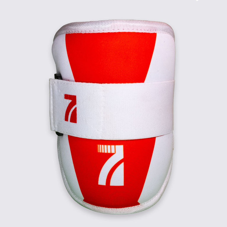 Red / White Premium Pro Elbow Guards