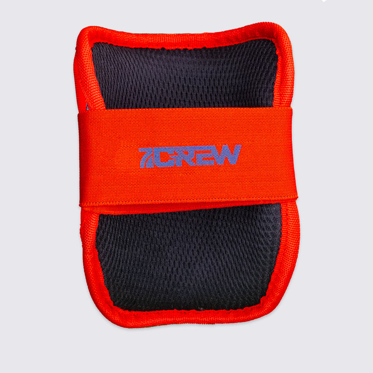 Baby Blue / Red Premium Pro Elbow Guards