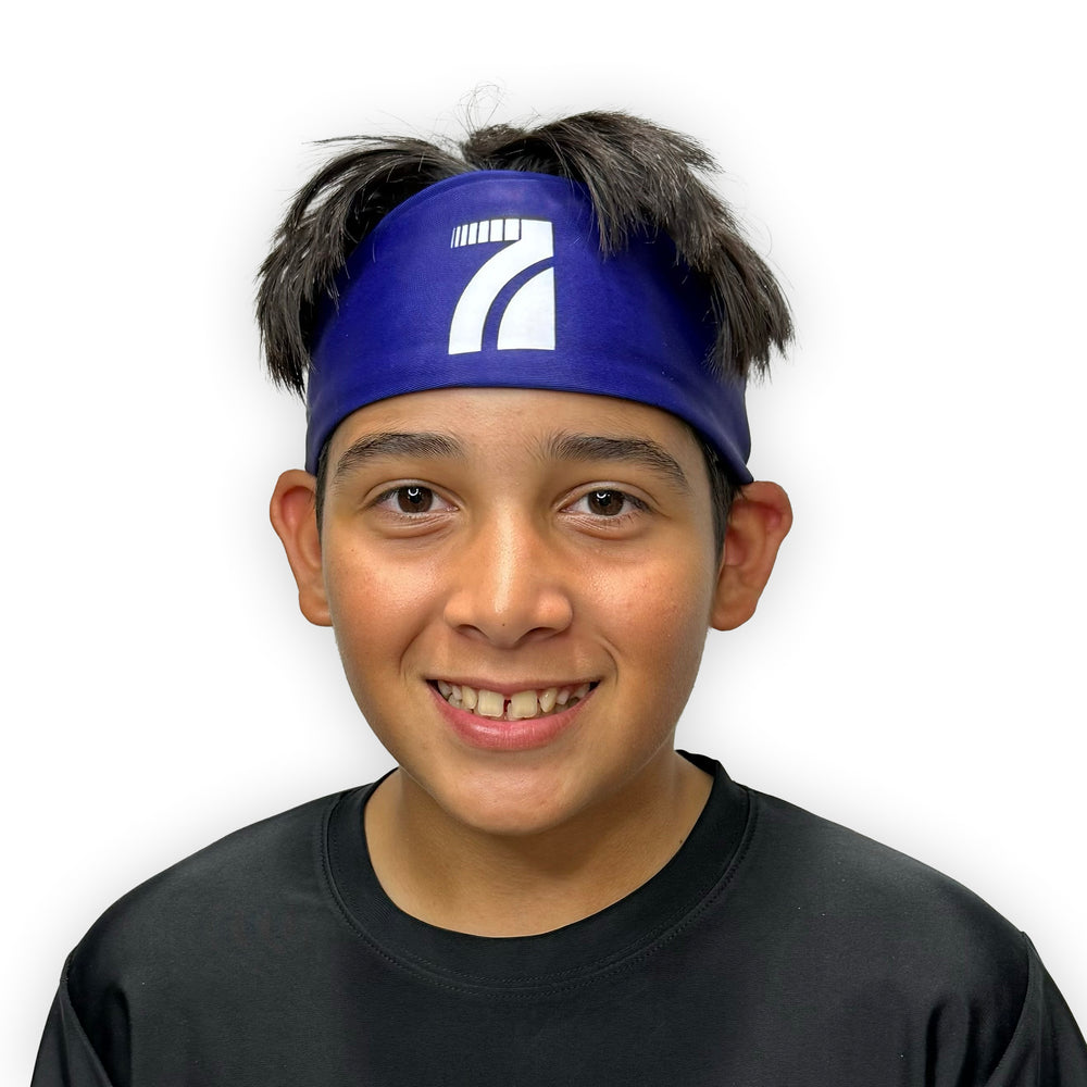 Blue Performance Headband