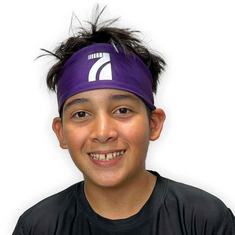 Purple Performance Headband