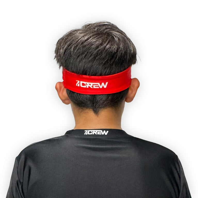 Red Performance Headband