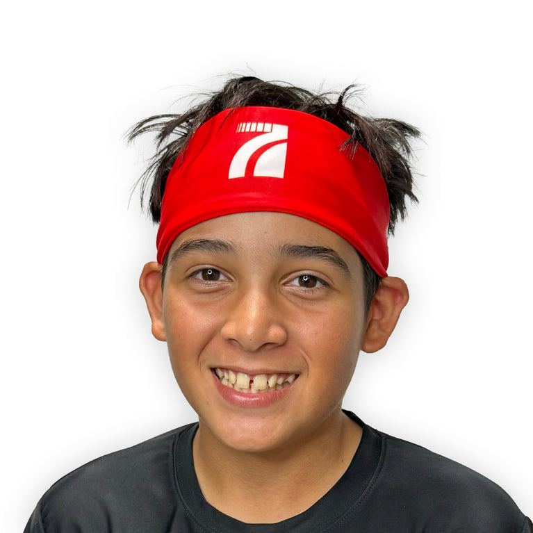 Red Performance Headband