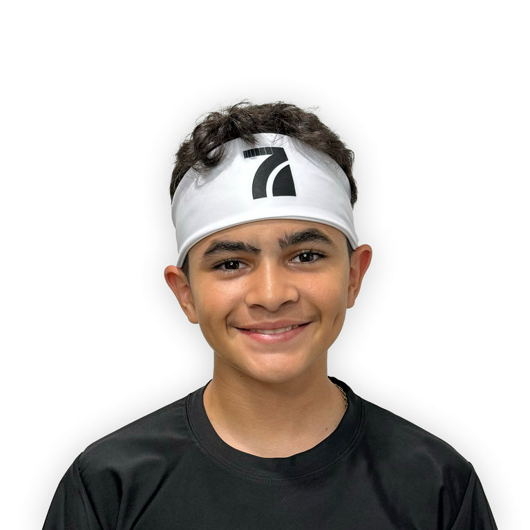 White Performance Headband